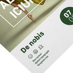 Ulotka papierowa z matow&#261; laminacj&#261; celofanow&#261; z jednej strony.