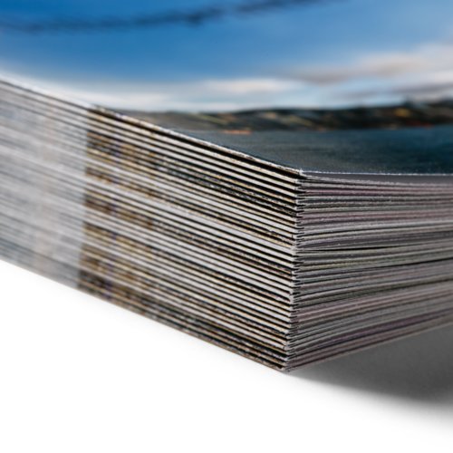 Ulotki składane na naturalnym papierze ekologicznym, format pionowy, A5 2