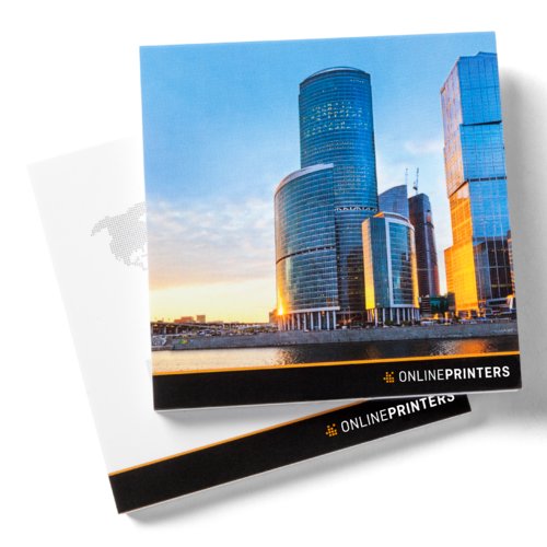 Kwadratowe karteczki samoprzylepne do opisywania i dalszej obr�bki.