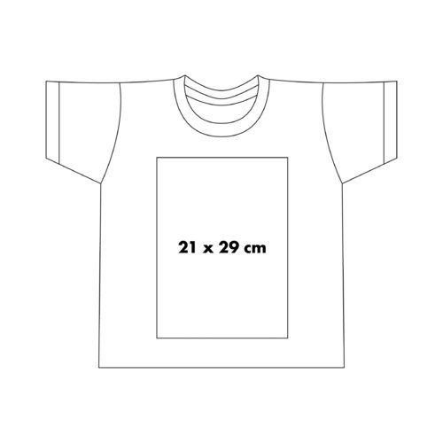 Bawe&#322;niany T-shirt z krtkimi r&#281;kawami i okr&#261;g&#322;ym dekoltem.