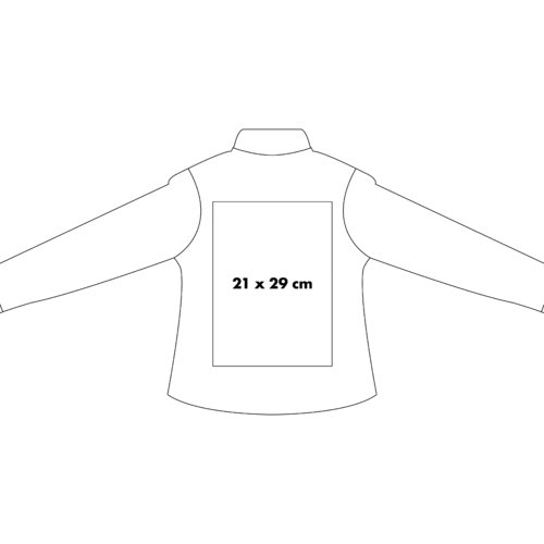Kurtka softshell z pe&#322;nym zamkiem b&#322;yskawicznym i kieszeniami bocznymi.
