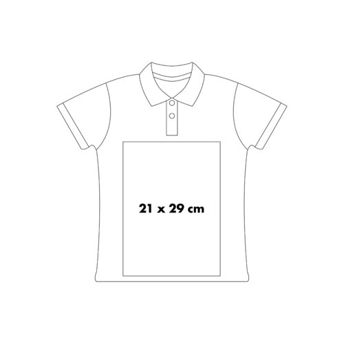 Polo z bawe&#322;ny z krtk&#261; listw&#261; guzikow&#261;.