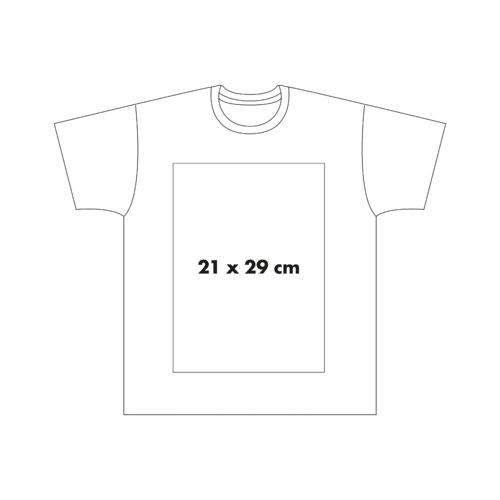 Bawe&#322;niany T-shirt z krtkimi r&#281;kawami i okr&#261;g&#322;ym dekoltem.