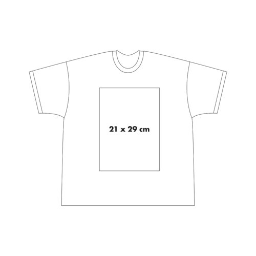 Bawe&#322;niany T-shirt z krtkimi r&#281;kawami i okr&#261;g&#322;ym dekoltem.