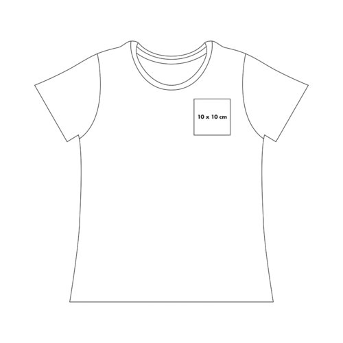 Bawe&#322;niany T-shirt z krtkim r&#281;kawem.