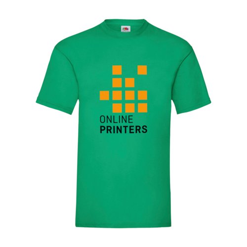 Bawe&#322;niany T-shirt z krtkim r&#281;kawem i okr&#261;g&#322;ym dekoltem.
