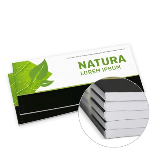 Katalogi łączone klejem, papierze ekologicznym, format poziomy, 28 x 21 cm 3