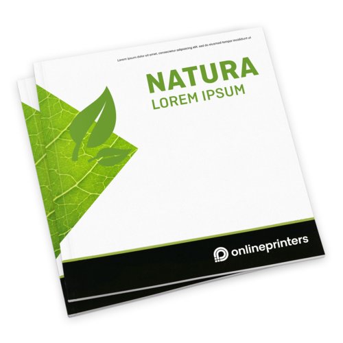 Katalogi łączone klejem, papierze ekologicznym, kwadrat, A3-kwadrat 2