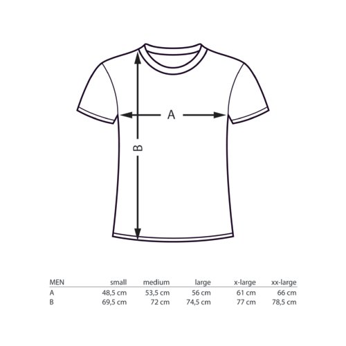 Bawełniany T-shirt z krótkim rękawem i okrągłym dekoltem.