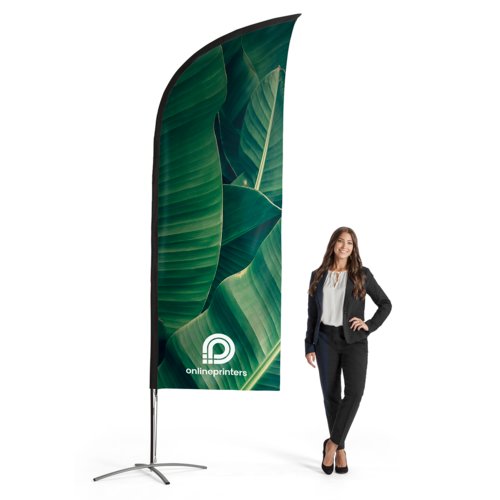 Wingflag wraz z drukiem, 84 x 305 cm 1