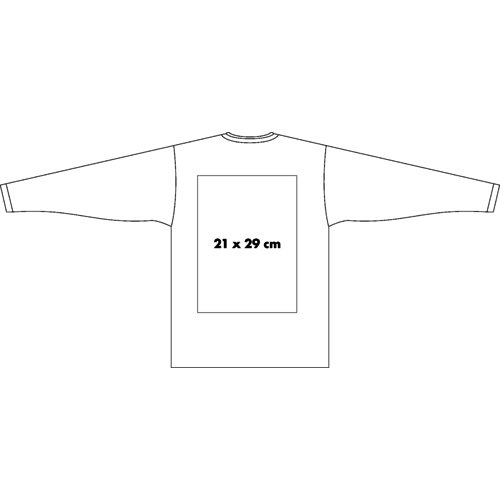 Bluza z materia&#322;u z d&#322;ugimi r&#281;kawami dla m&#281;&#380;czyzn.