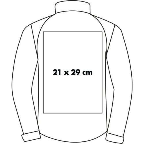 M&#281;ska kurtka softshell z pe&#322;nym zamkiem b&#322;yskawicznym i bocznymi kieszeniami.