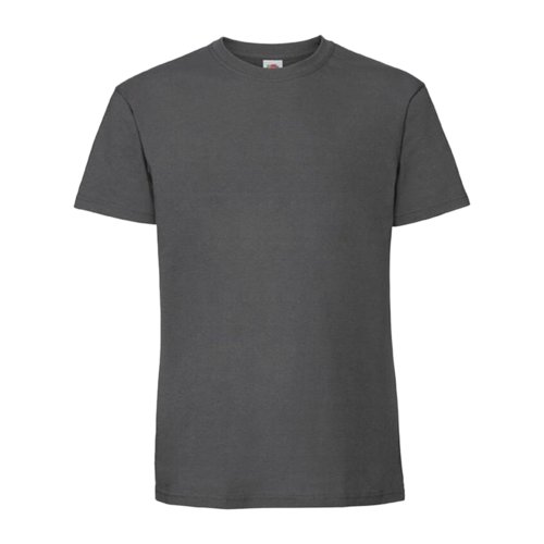 Ciemnoszary bawe&#322;niany T-shirt z krtkim r&#281;kawem.