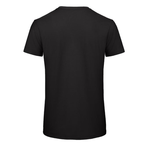 Czarny T-shirt z bawe&#322;ny organicznej z krtkim r&#281;kawem.