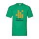 Bawe&#322;niany T-shirt z krtkim r&#281;kawem i okr&#261;g&#322;ym dekoltem.