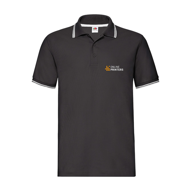 Koszulki polo Fruit of the Loom Tipped