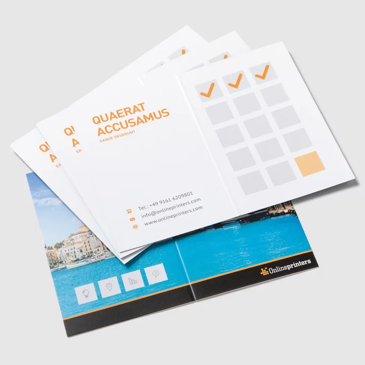 Kartki składane format pionowy