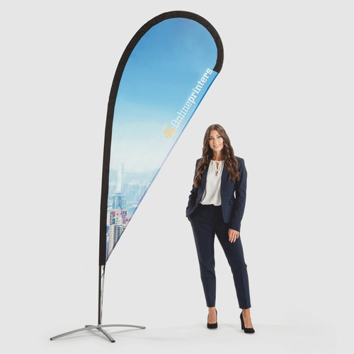 Flaga Dropflag, tylko druk, 80 x 256 cm 1