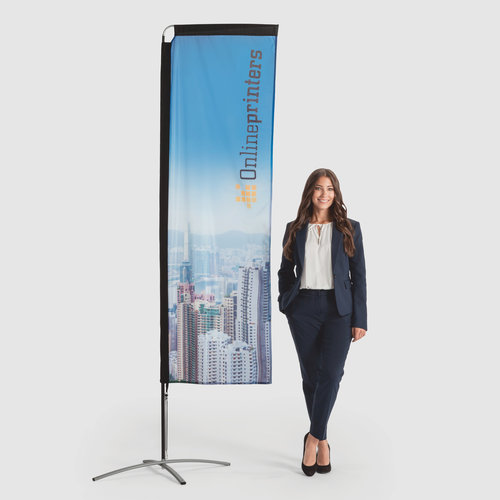 Flaga Squareflag wraz z drukiem, 65 x 244 cm 1