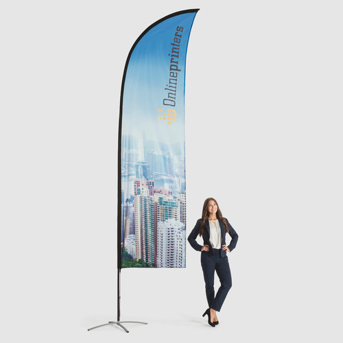 Wingflag wraz z drukiem, 90 x 454 cm 1